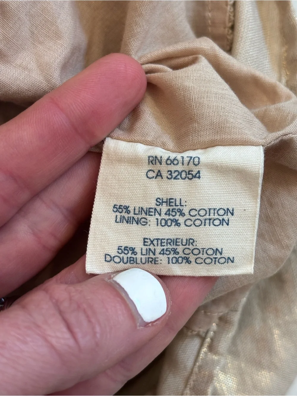 Edmé & Esyllte Tiered Metallic Linen Blend Petal Skirt